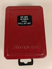 Snap On Wire Gauge Drill Set DB160C Case And (2) Missing / Most Mint Used. Price: $89.00.