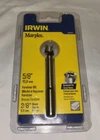 Irwin Marples 5/8" Forstner Bit W/ 3/8" Shank 1966897 New. Price: $10.59.