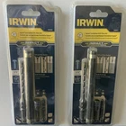 Of 2 Irwin Tapcon Installation Drill/drive Bit Sets For 3/16 & 1/4IN Screws New. Price: $37.99.