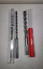 Lot 2X Masonry Sds Max Bits Hilti 27/32" - 13" & Relton 9/16" New. Price: $29.99.