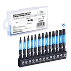 Toolant Impact Torx Bit Set (TT7-TT40), 1/4 Hex-shank S2 2"*13PCS New. Price: $15.19.