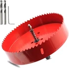 Hordion 162MM 3/8 Inch Hole Saw, Heavy Duty Bi-metal Saws Bit Tooth Cutti New. Price: $23.50.