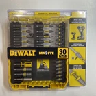 Dewalt DWAMF30 Maxfit Impact Screwdriving Set Sleeve (30-PIECE) Connect Case New. Price: $22.95.