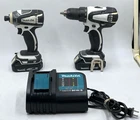 Makita 18V Combo Set Drill LXFD01/DRIVER LXDT04 Comes With Batteri (EL1133132) Used. Price: $120.00.