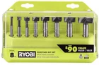 Ryobi X-wing 8-PC Woodworking Forstner Bit Set A9FS8R1 Brand New. Price: $24.99.