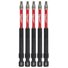 48-32-4574MILWAUKEE Tool Shockwave 3-1/2" Impact Square Recess #2 Power Bits (5 New. Price: $24.22.