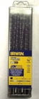 Irwin 4935465 1/4" X 6" 8" Sds Speed Power Hammer Drill Bits 25 Pack. New. Price: $68.00.