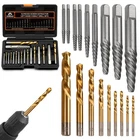 Coobeast 18PCS Screw Extractor Set Left Hand Drill Bits For Removing Broken New. Price: $56.93.