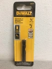 Dewalt DW5576 3/8" X 2-1/4"L Diamond Tipped Tile Drill Bit Straight Shank Pc New. Price: $13.55.