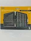 Warrior High Speed Steel Drill Bit Set, 13 Pc. With Storage Case New. Price: $15.00.