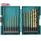 Makita B-65399 Impact Gold 14 Pc. Titanium Drill Bit Set, 1/4 In. Hex Shank New. Price: $29.23.