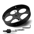 Yeuttyx 11.8 300MM Hole Saws Heavy Duty Arbor Hss Bi-metal Cutter Drill New. Price: $89.52.
