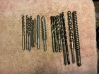 Lot Of 15 -all Usa- Masonary Bits New/used Milwaukee, Irwin, Dewalt & More. Price: $12.95.