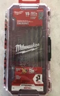 Milwaukee Tool 48-89-4670 15 Pc. Shockwave Impact Duty Red Helix Titanium Drill New. Price: $23.39.