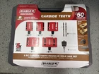New Diablo Demon 8-PIECE Carbide Hole Saw Set Snap Lock Mandrel Deep Cut. Price: $149.99.