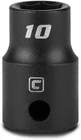 10 Mm Shallow Impact Socket, 3/8-INCH Drive, 6-POINT, Metric New. Price: $13.65.