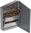 Chicago Latrobe 21PC Cobalt Drill Bit Set 1/16"-3/8" By 1/64 Jobber Length 69887 New. Price: $119.99.