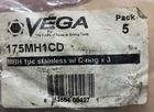 Lot Of Vega 1/4" Magnetic Bit Holder 175MH1CD With C-ring Stainless Open. Price: $27.99.