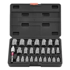 Vevor Screw Extractor Set 27 Pieces Hex Head Multi-spline Easy Out Bolt Remover New. Price: $29.90.