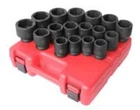Sunex 4684 17PC 3/4 In. Drive 6PT Heavy Duty Metric Impact Socket Set New. Price: $370.95.