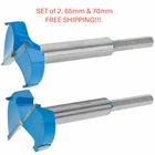 Set Of 2 Roman Carbide DC1909 70MM & DC1908 65MM Forstner Bits New!. Price: $17.99.