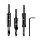 Pcs CC2430 Self Centering Drill Bit Set 3/32", 7/64", 1/8" - Vix For Bosch New. Price: $18.98.