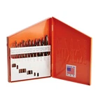 Knkut 13KK10 Piece Mechanics Length Step Point Drill Bit Set 1/16"-1/4" New. Price: $87.93.