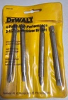 Dewalt -DW2100-4 Piece High Performance 3 And 1/2 Inch Screwdriver Bit Set New. Price: $8.10.