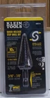 Klein Tools QRST14 Quick-release Spiral Flute 3/16"-7/8" Step Drill Bit New. Price: $22.99.
