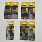 Lot Of 7 Dewalt Torx & Square Screwdriver Bit Impact Ready Flextorq 1" - 3 Packs New. Price: $27.44.