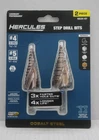Hercules Impact Step Drill Bits HA24-67 Cobalt Steel Sealed. New. Price: $24.00.