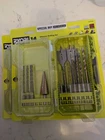 2X Ryobi Pc. Ultimate Drilling Set A971401 New. Price: $29.99.