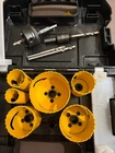 Dewalt D180005 14 Pc Master Hole Saw Kit Incomplete Set Used. Price: $79.99.