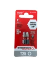 Milwaukee 48-32-4436 T25 Shockwave Impact Duty Torx Bit 1/4" Drive Pack New. Price: $7.95.