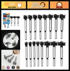 15-35MM Forstner Drill Bit Set, 16 Pcs High Speed Steel Woodworking Tools, Flat New. Price: $63.99.
