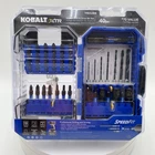 New Kobalt Xtr 40 Piece Impact Drill & Drive Bit Set With Case Free Shipping. Price: $22.99.