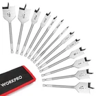 Workpro 13-PIECE Spade Drill Set In Sae, Paddle Flat For... New. Price: $26.15.