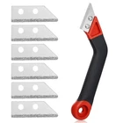 Grout Removal Tool With 5 Pcs Replacement Blades Hand Scraping Rake For... New. Price: $34.77.