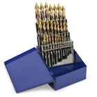 Comoware 29PCS Stepped Point Drill Bit Set, 1/16" 1/2" Index, Hss... New. Price: $141.03.