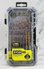 Ryobi 22 Pc Titanium Drill Bit Set 1/4 Hex Shank Link Compatible Open. Price: $15.99.