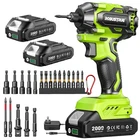 Cordless Impact Driver 21V 230N Brushless DR12 Pro Green 2.0AH Robustrue Drill New. Price: $124.99.