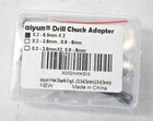 Aiyun Drill Chuck Adapter Tool .3 6.5MM 2 Piece Set 1/4" Shank For Driver New. Price: $11.80.