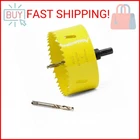 Jiecheng 4 Inch Hole Saw With Arbor Mandrel, 102MM Bi-metal Deep Cut Ki New. Price: $13.54.
