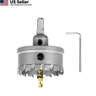 Sali 2-1/2"(64MM) Tct Hole Saw Kit Tungsten Carbide Tipped 2-1/2", Silver New. Price: $24.66.