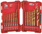 Milwaukee Titanium Drill Bit Set, 23 Piece Electric Tool 48-89-4631 New. Price: $61.95.