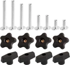 Powertec 71121V Track Knob 5/16 -18 Threaded, Piece Set, Black New. Price: $18.63.
