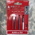 Milwaukee Glass And Tile Drill Bit Set Piece (48-20-8988) New. Price: $13.95.