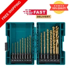 Makita B-65399 Impact Gold 14 Pc. Titanium Drill Bit Set, 1/4 In. Hex Shank New. Price: $29.69.