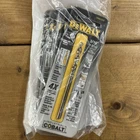 Dewalt 5 Pack 3/16IN X 3-9/16IN Cobalt Alloy Steel Jobber Length Twist Drill Bit New. Price: $21.99.
