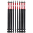 Milwaukee 48-32-4216 #3 Square Recess Shockwave In. Power Bit 10PC Bulk Pack New. Price: $42.99.